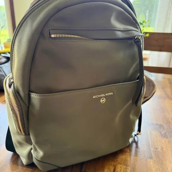 Michael Kors | Bags | Michael Kors Backpack In Olive | Poshmark display picture 1